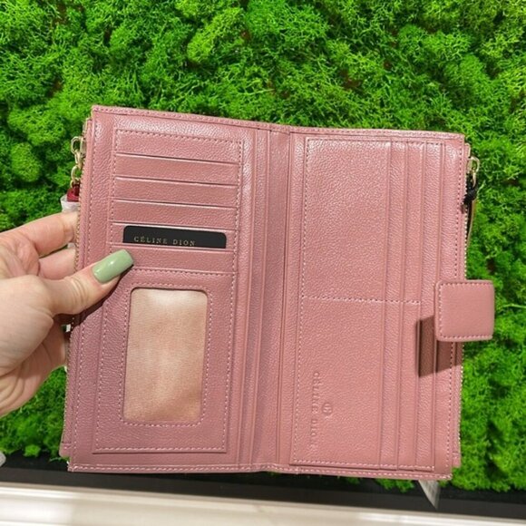 Celine Dion Collection Harmonic Leather Wallet - Picture 8 of 9